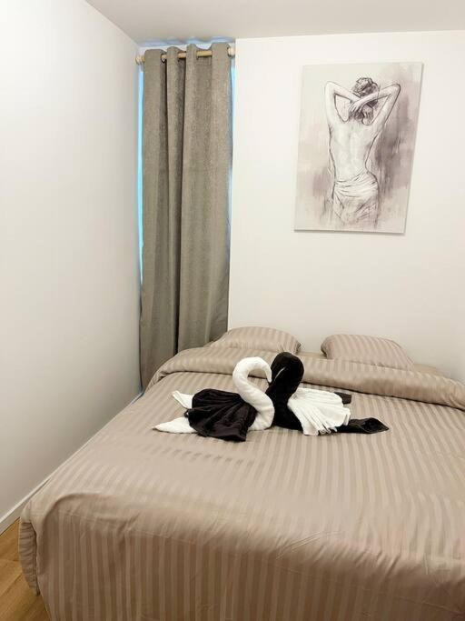 Rm-0 - Appartement F2 Au Rdc A Mulhouse Pour 1-2 Pers Esterno foto