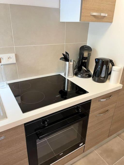Rm-0 - Appartement F2 Au Rdc A Mulhouse Pour 1-2 Pers Esterno foto